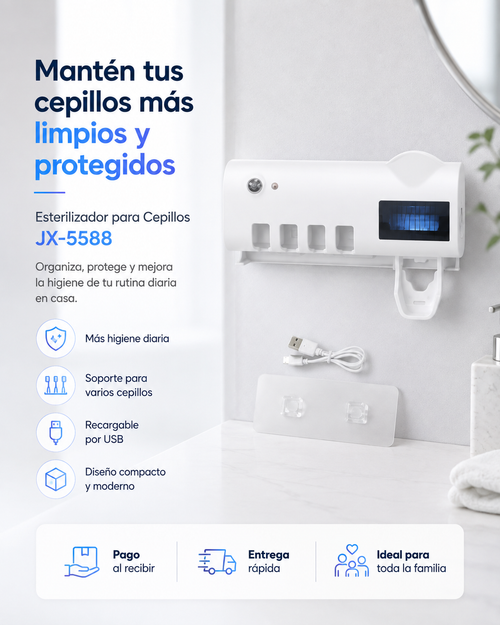 Esterilizador para Cepillo de Dientes